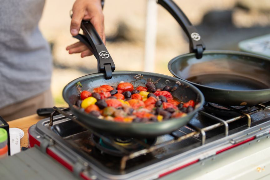2 x 10" Everywhere Carbon Steel Pan set.