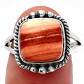 Natural Snake Skin Jasper Ring size-8 R-1253 SDR225698