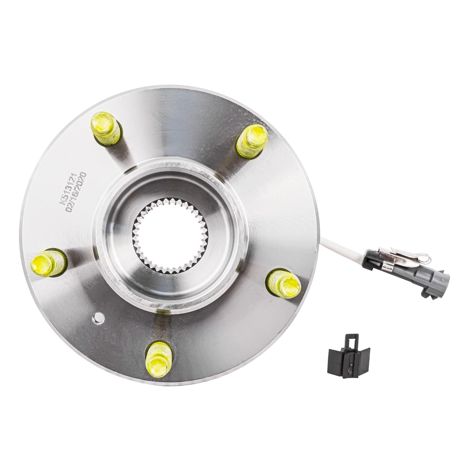 Premium Detroit Axle Front Wheel Bearing Hubs - 2PC Set Compatible with 2000-2013 Chevrolet Impala, 97-08 Pontiac Grand Prix & More